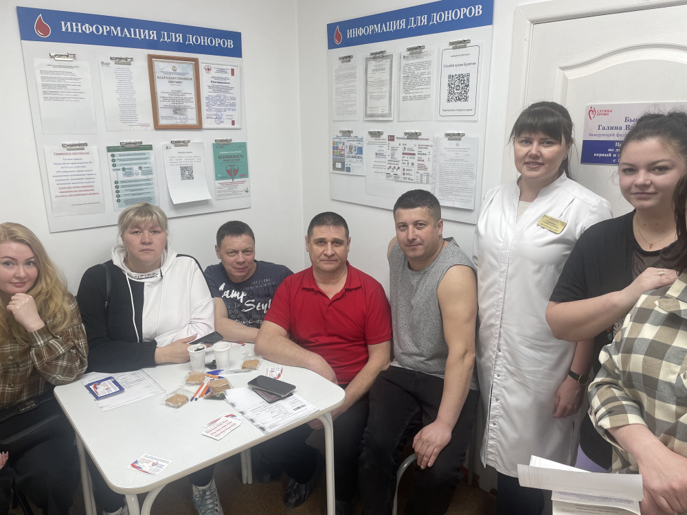 В марте проведены выездные донорские дни в Северобайкальском районе.