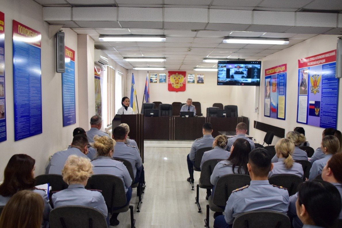 Сегодня состоялась встреча с сотрудниками Управления Федеральной службы исполнения  наказаний России по Республике Бурятия (УФСИН).