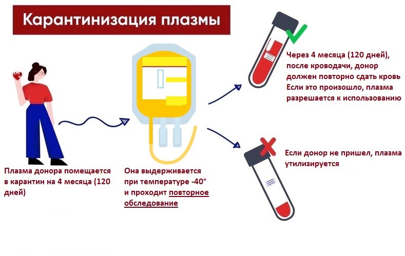 Что такое карантинизация плазмы?